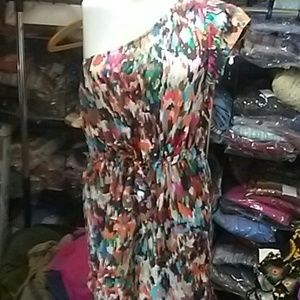 Forever 21 One Shoulder Tunic Sz M